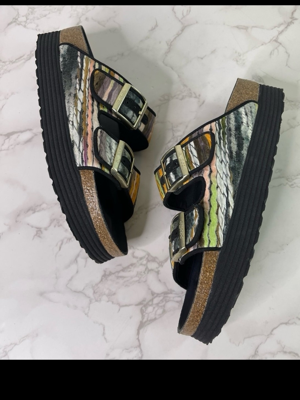 Birkenstock Papillio Arizona Flex Platform Sandals 38 - Picture 8 of 12